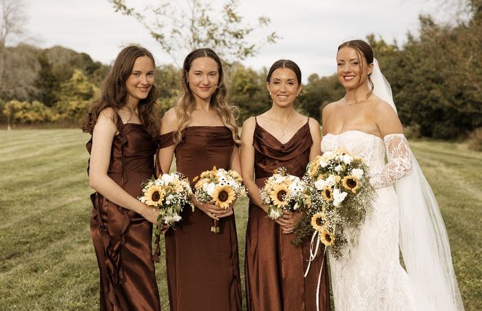 Sunflower Barn Wedding photograph 16 by Brii Meyers Photography